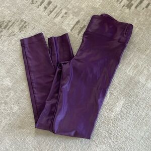 Small koral purple leggings